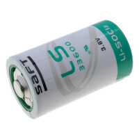 LS 33600 SAFT, Batteria: al litio (SAFT-LS33600)