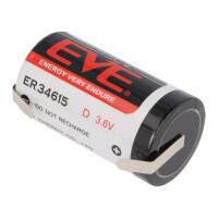 2 PZ. EVE ER34615CNR EVE BATTERY, Batteria: al litio (EVE-ER34615CNR)
