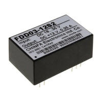 FDD03-12S2 CHINFA ELECTRONICS, Indutor: DC/DC (DC3W24/12)