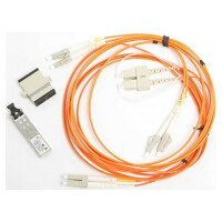 GBE FIBRE KIT SX TREND NETWORKS, Conjunto de cabos e adaptadores (TNET-MGKSX1)