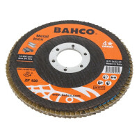 3927-115IM-P120 BAHCO, Flap grinding wheels (SA.3927-115IM-P120)