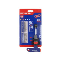 W021408 Workpro, Kit: şurubelniţe (WP-W021408WE)