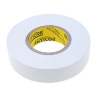 ELECTRIX 202 SUPERFLEX ANTICOR, Tape: electrical insulating (ANC-202-19-20WH)