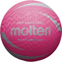 Piłka siatkowa Molten softball różowa S2V1250-P