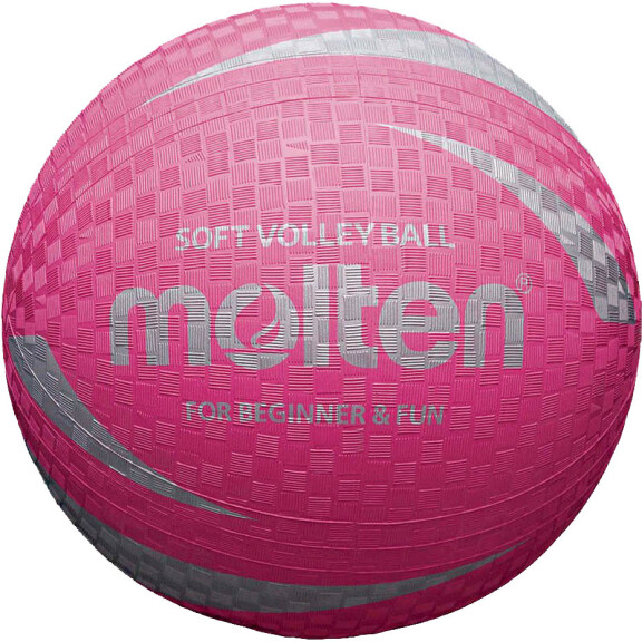 Piłka siatkowa Molten softball różowa S2V1250-P