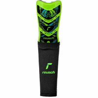 Ochraniacze piłkarskie Reusch Shinguard Attrakt Supreme zielone 5377040 555