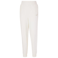 Spodnie damskie Puma ESS+ Embroidery High-Waist Pants FL kremowe 670007 99