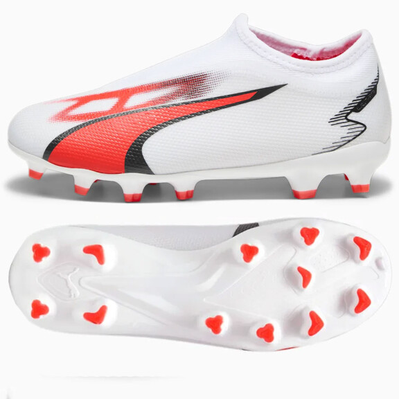 Buty piłkarskie Puma Ultra Match LL FG/AG JR 107514 01