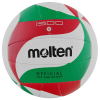 Piłka siatkowa Molten V5M1500 biało-czerwono-zielona