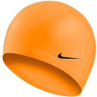 Czepek pływacki Nike Os Solid Junior 8-14 lat pomarańczowy TESS0106-724