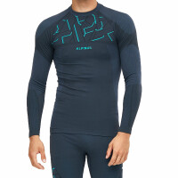 Bluza termoaktywna męska Alpinus Tactical Gausdal grafitowo-niebieska SI8912 - SI8916