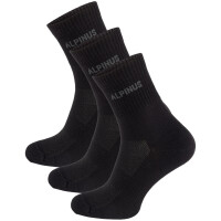 Skarpety Alpinus Zadar 3-pack Coolmax czarne FI11081