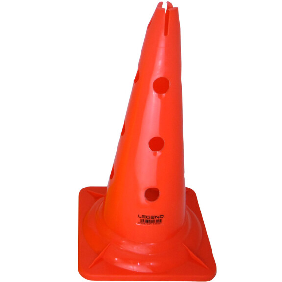 Pachołek Legend z otworami 50 cm czerwony