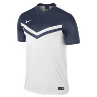 Koszulka piłkarska męska Nike Victory II Jersey biało-granatowa 588408 100
