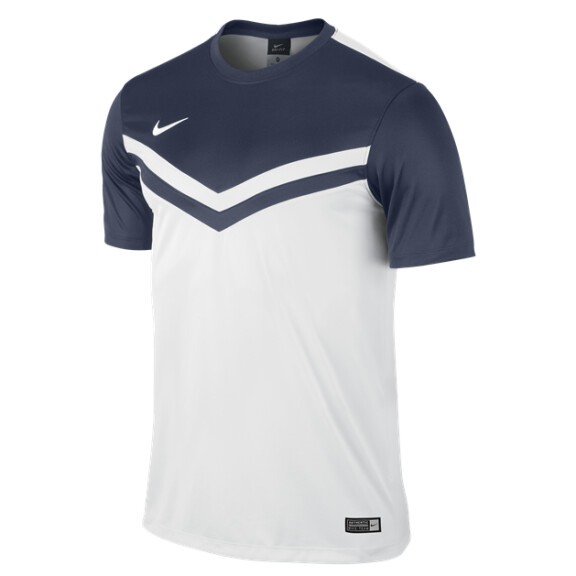 Koszulka piłkarska męska Nike Victory II Jersey biało-granatowa 588408 100