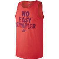 Koszulka Nike M Nnw Tank Prnt Pk Zinc pomarańczowe 847677 602