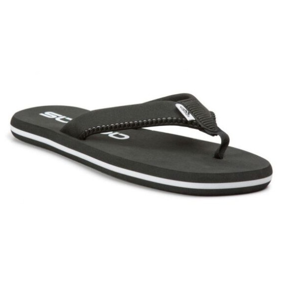 Klapki adidas Chewang K czarno-białe U43899