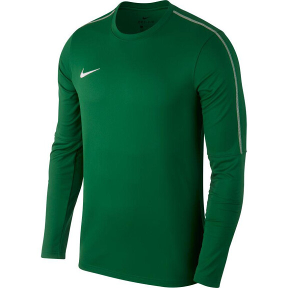 Bluza treningowa męska Nike Dry Park18 Football Crew Top zielona AA2088 302
