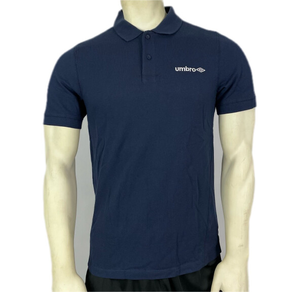 Koszulka męska Umbro A Tibs Pique Polo granatowa 60113U N84