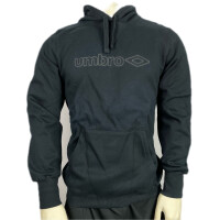 Bluza męska z kapturem Umbro Cotton czarna 60123U 090