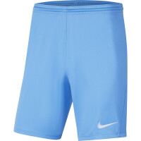 Spodenki dla dzieci Nike Dry Park III NB K jasnoniebieskie BV6865 412