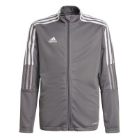 Bluza dla dzieci adidas Tiro 21 Track szara GM7311