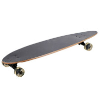 Deskorolka Longboard Mechanics PW 507 czarno-brązowa Speedy