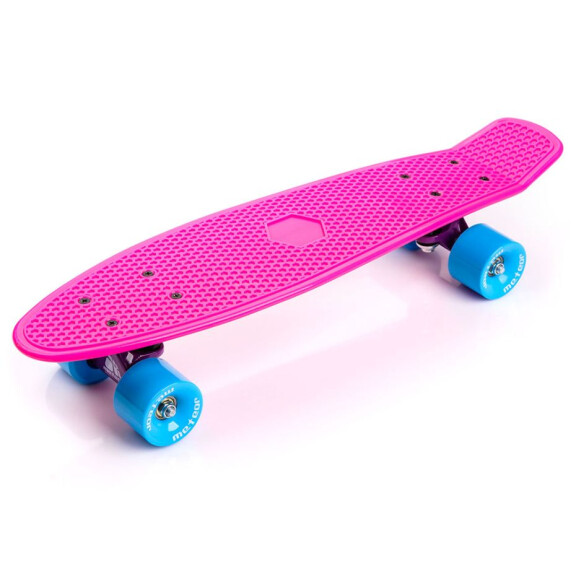 DESKOROLKA METEOR pink/neon blue /23691