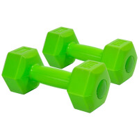 Zestaw hantli kompozytowych EB FIT 2x1 kg zielone 1027012