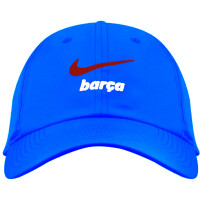 Czapka Nike FC Barcelona H86 Swoosh niebieski DH2375 427