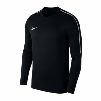 Bluza treningowa męska Nike Dry Park18 Football Crew Top czarna AA2088 010
