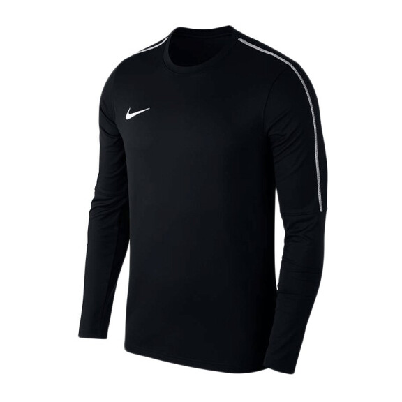 Bluza treningowa męska Nike Dry Park18 Football Crew Top czarna AA2088 010