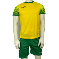Komplet piłkarski męski Vigo Player żółto-zielony
