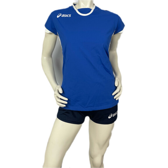 Komplet siatkarski damski Asics AZZURRA niebieski T384Z1.4350
