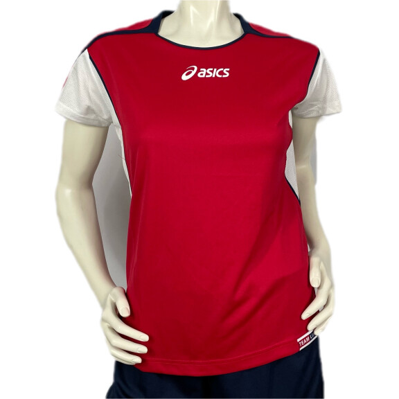 Komplet siatkarski damski Asics ATTACK LADY czerwony T209Z1.2650