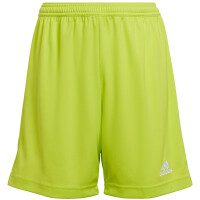 Spodenki dla dzieci adidas Entrada 22 limonkowe HC5065