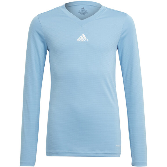 Koszulka dla dzieci adidas Team Base Tee błękitna GN7512