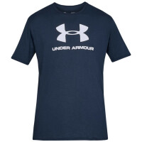 Koszulka męska Under Armour Sportstyle SS granatowa UAR 1329590 408