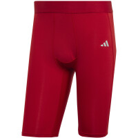 Spodenki mskie adidas Techfit Aeroready Short Tights czerwone HP0616
