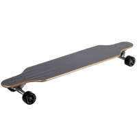 Deskorolka Longboard Mechanics czarno-zielono-szara PW 828 Crossy