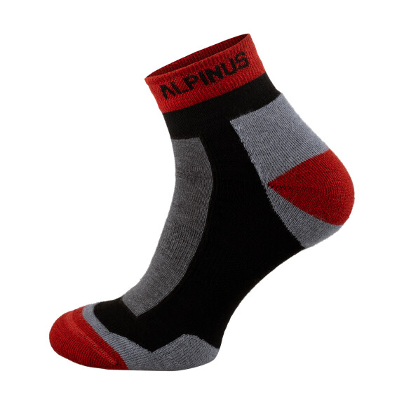 Skarpety Alpinus Sveg Low FI18448 szaro czerwone