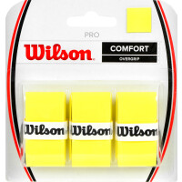 Owijka Wilson Pro Comfort Overgrip żółta 3szt WRZ4014YE