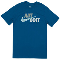 Koszulka męska Nike JDI niebieska DD9165 480