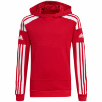 Bluza dla dzieci adidas Squadra 21 Hoody Youth czerwona GP6433