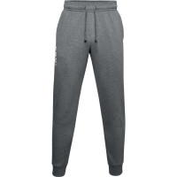 Spodnie męskie Under Armour Rival Fleece 3Logo Jogger ciemnoszare 1357131 012