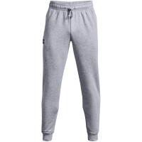 Spodnie męskie Under Armour Rival Fleece Jogger jasnoszare 1357128 011