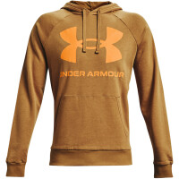 Bluza męska Under Armour Rival Fleece Big Logo HD brązowa 1357093 277