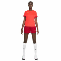 Spodenki damskie Nike Df Academy 21 Short K czerwone CV2649 687