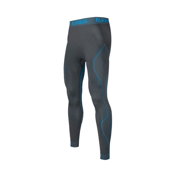 Spodnie termoaktywne męskie Alpinus Active Base Layer szare GT43865