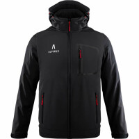 Kurtka męska Softshell Alpinus Stenshuvud czarna BR43371